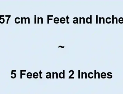 157 Cm In Feet